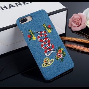 “Snaked” Blue Jean Phone Case